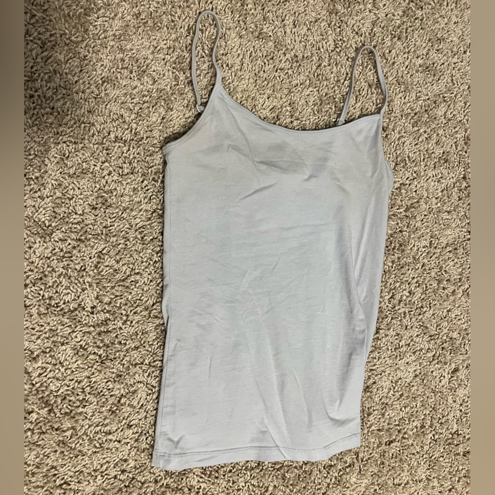 Light blue tank top
